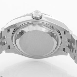 Ladies Rolex Datejust 28mm Stainless Steel Silver Dial 279174