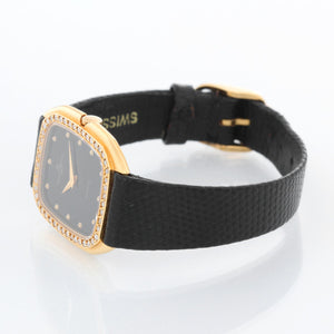 Baume & Mercier 18K Yellow Gold Diamond Watch