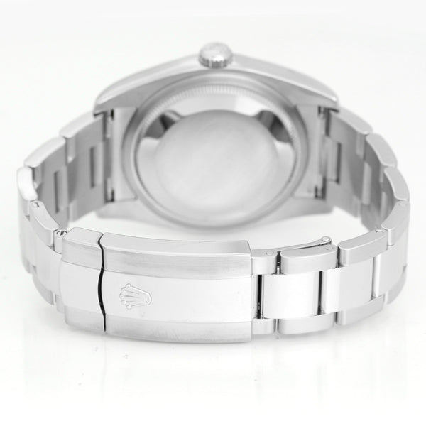 Rolex Datejust Men's Stainless Steel Watch Black Stick Dial  116234