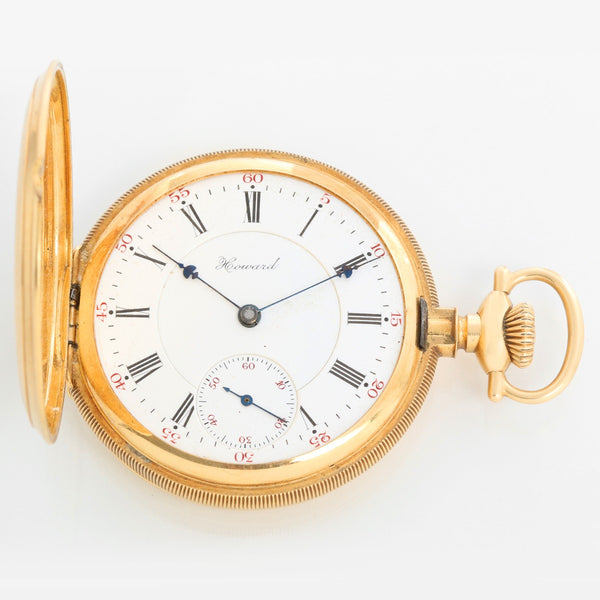 E. Howard Watch Co. 18K Yellow Gold Pocket Watch