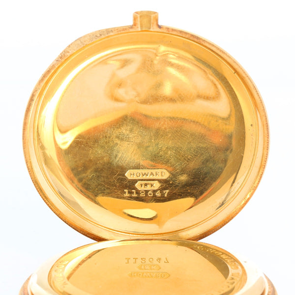 E. Howard Watch Co. 18K Yellow Gold Pocket Watch