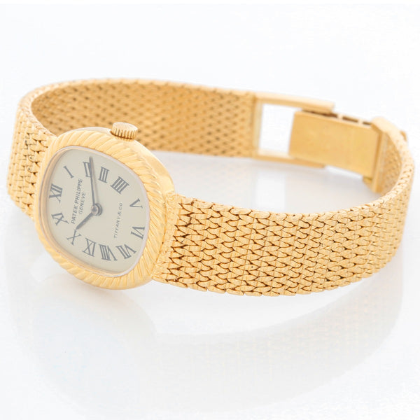 Patek Philippe for Tiffany & Co Ladies Yellow Gold Champagne watch