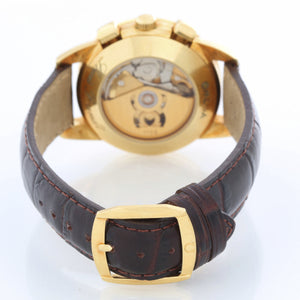 Omega Louis Brandt II Chronograph 18K Yellow Gold Watch