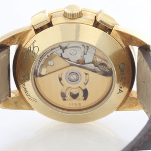 Omega Louis Brandt II Chronograph 18K Yellow Gold Watch