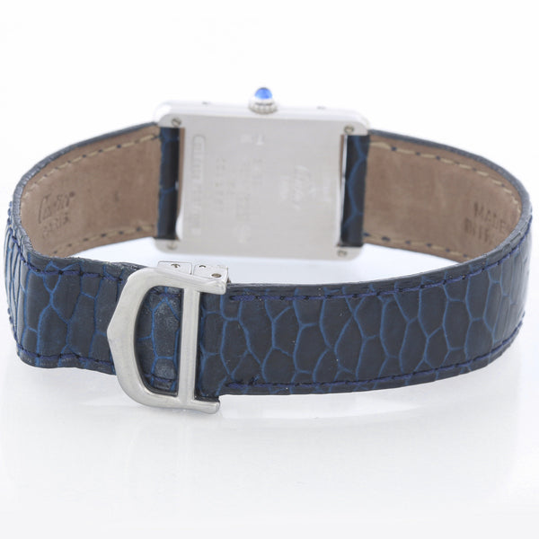 Cartier Must de Cartier Sterling Silver Art Deco Watch 1616