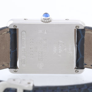 Cartier Must de Cartier Sterling Silver Art Deco Watch 1616