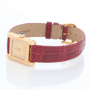 Very Rare Cartier Tank Normale 18K Yellow Gold Watch