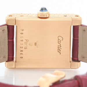 Very Rare Cartier Tank Normale 18K Yellow Gold Watch