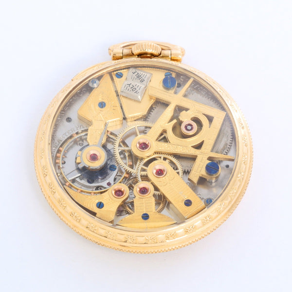 Dudley Yellow Gold Masonic Pocket Model 3  Watch