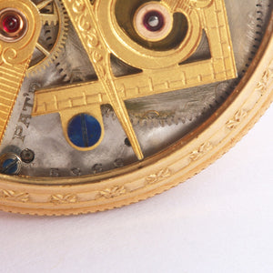 Dudley Yellow Gold Masonic Pocket Model 3  Watch