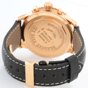 Breguet Transatlantique Type XXI Flyback Men's  Rose Gold Chronograph Watch 3810BR – Image 3