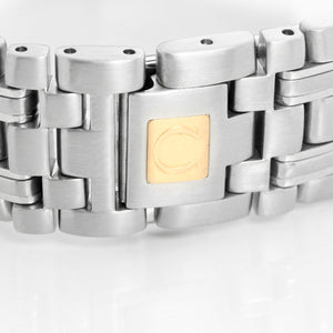 Omega Seamaster 120M 36MM Stainless Steel Silver Dial Quartz Mens Watch