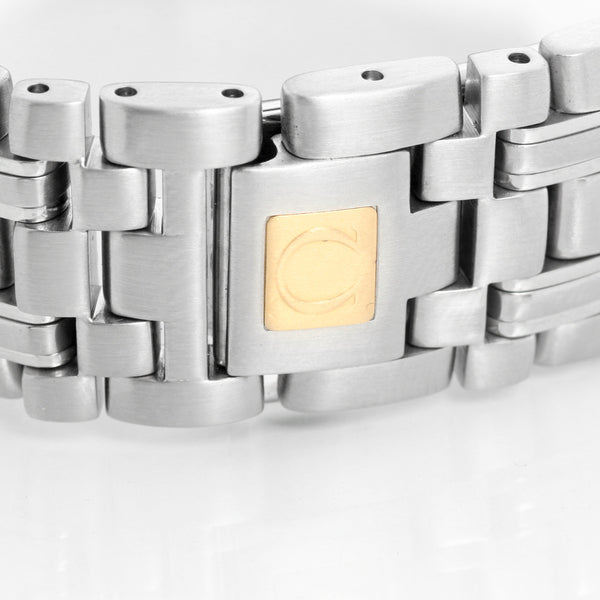 Omega Seamaster 120M 36MM Stainless Steel Silver Dial Quartz Mens Watch