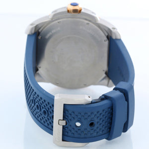 Calibre de Cartier Diver Men's Large 18k Rose Gold & Steel  Watch W2CA0009