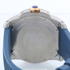 Calibre de Cartier Diver Men's Large 18k Rose Gold & Steel  Watch W2CA0009