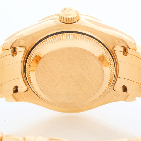 Rolex Ladies Masterpiece/Pearlmaster Gold Diamond Watch 80298