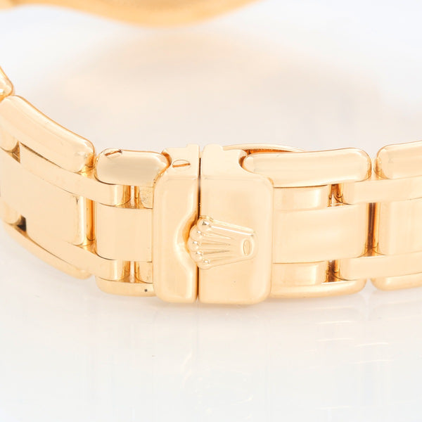 Rolex Ladies Masterpiece/Pearlmaster Gold Diamond Watch 80298