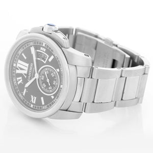 Cartier Calibre de Cartier Men's Stainless Steel Watch W7100037