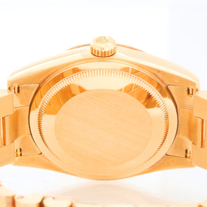 Rolex President Day-Date Men's 18k Yellow Gold Watch 118238