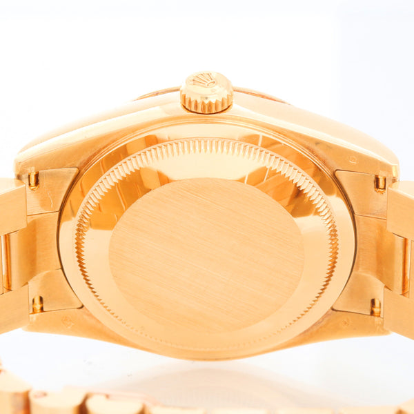 Rolex President Day-Date Men's 18k Yellow Gold Watch 118238