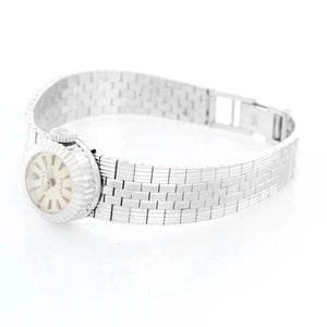 Vintage Rolex Orchid Chameleon 14K White Gold Ladies