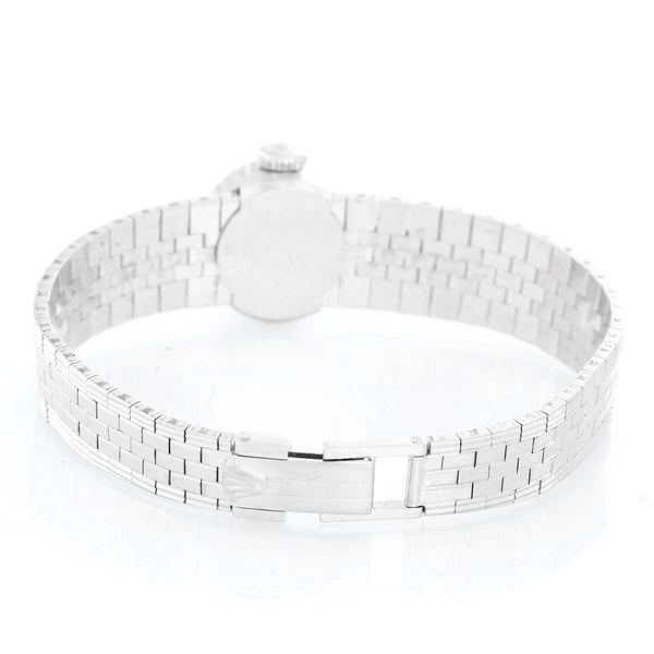 Vintage Rolex Orchid Chameleon 14K White Gold Ladies