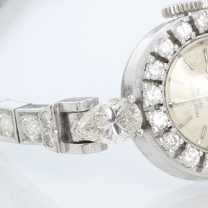 Vintage Patek Philippe 3267/1 Platinum & Diamond Ladies Cocktail Watch