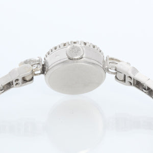 Vintage Patek Philippe 3267/1 Platinum & Diamond Ladies Cocktail Watch