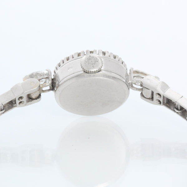 Vintage Patek Philippe 3267/1 Platinum & Diamond Ladies Cocktail Watch