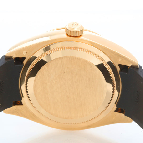 Rolex Sky-Dweller Men's 18k Yellow Gold Annual Calendar GMT Watch 326138