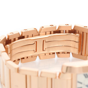 Cartier Tank Francaise Midsize 18k Rose Gold Watch WGTA0030