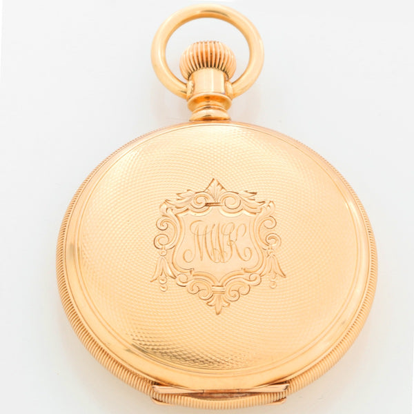 Waltham Presidential Presentation Model 1872 18K Yellow Gold Pocket Watch