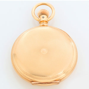 Waltham Presidential Presentation Model 1872 18K Yellow Gold Pocket Watch