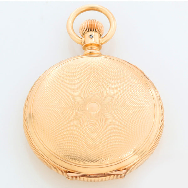 Waltham Presidential Presentation Model 1872 18K Yellow Gold Pocket Watch