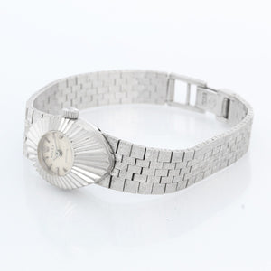 Vintage Rolex Orchid Chameleon 14K White Gold Ladies