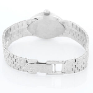 Vintage Rolex Orchid Chameleon 14K White Gold Ladies