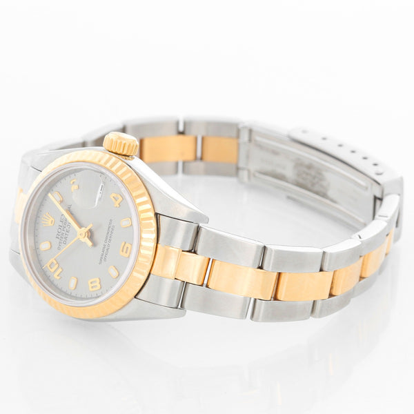 Ladies Rolex Datejust Stainless Steel & 18k Gold 2-Tone Watch 79173