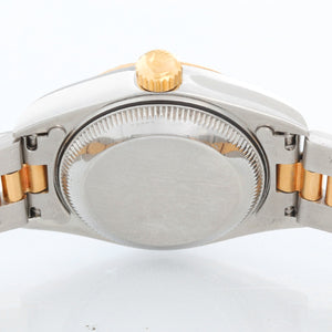 Ladies Rolex Datejust Stainless Steel & 18k Gold 2-Tone Watch 79173
