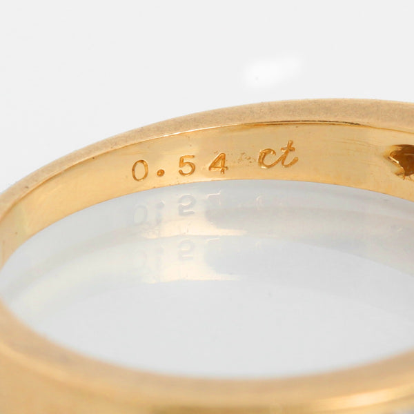 Nine Diamonds 14K Yellow Gold Ring Size 6