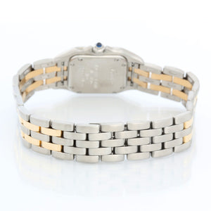 Cartier Panthere Ladies 2-Tone 2-Row Steel & Gold Watch W25029B6