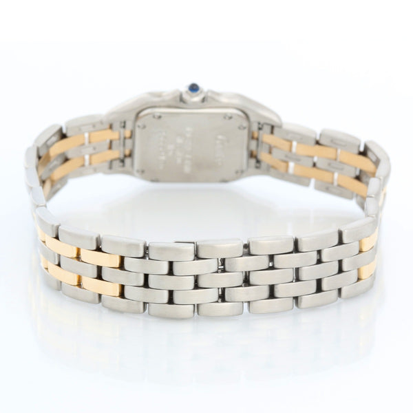 Cartier Panthere Ladies 2-Tone 2-Row Steel & Gold Watch W25029B6