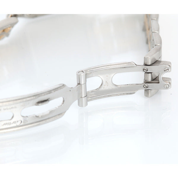 Cartier Panthere Ladies 2-Tone 2-Row Steel & Gold Watch W25029B6