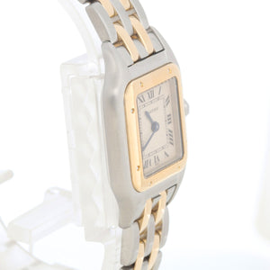 Cartier Panthere Ladies 2-Tone 2-Row Steel & Gold Watch W25029B6