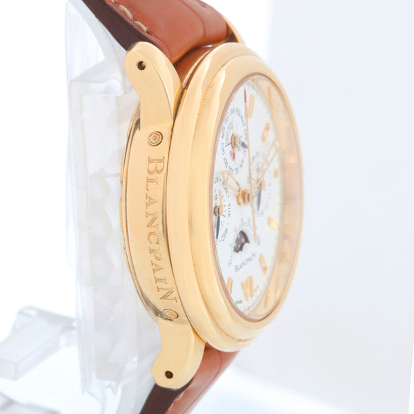 Blancpain Leman Perpetual Calendar Chrono Men's Watch  2585-1418-53