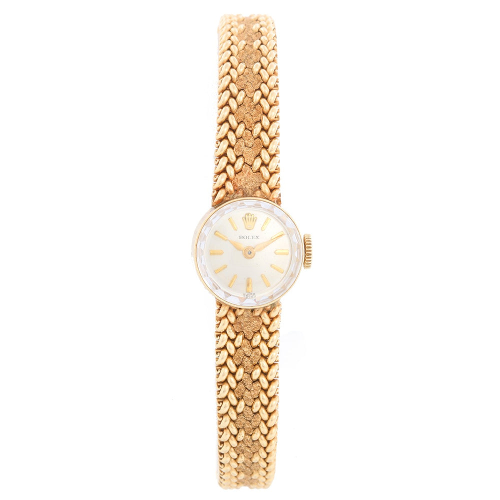 Vintage Ladies Rolex 14k Yellow Gold Watch