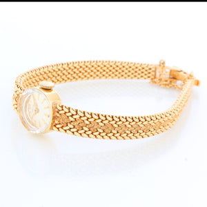 Vintage Ladies Rolex 14k Yellow Gold Watch