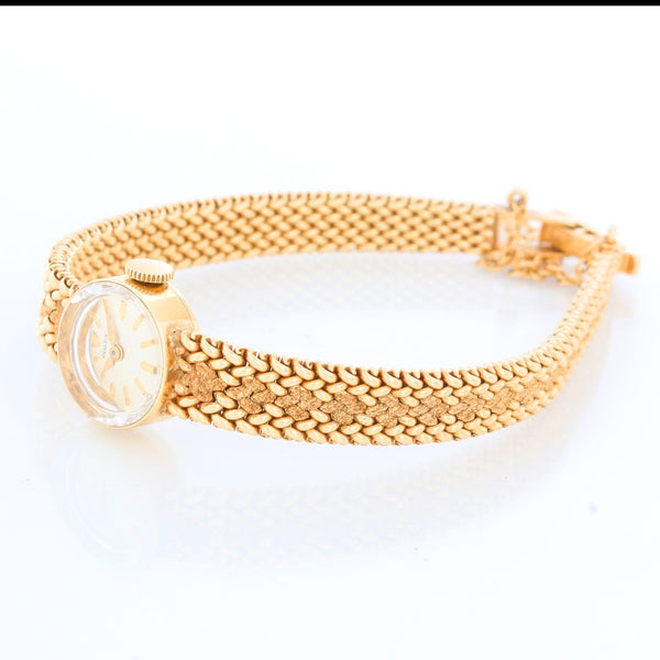 Vintage Ladies Rolex 14k Yellow Gold Watch