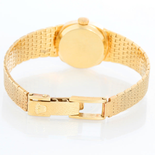 Vintage Rolex 14K Yellow Gold Watch Ref. 8214