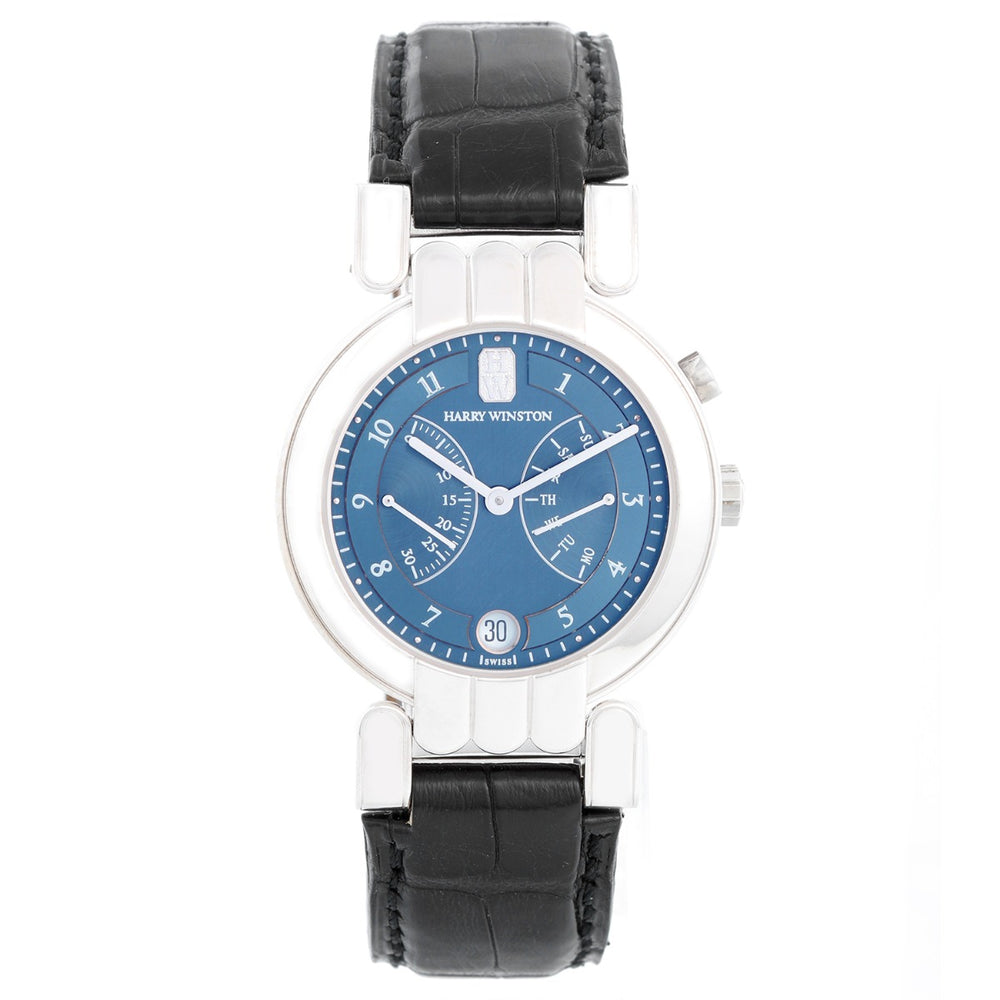 Harry Winston Premier Chronograph White Gold Watch