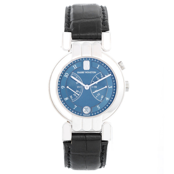 Harry Winston Premier Chronograph White Gold Watch